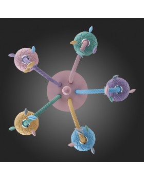 SL1700.782.05 Люстра потолочная ST-Luce Разноцветный E14 5*40W FIATA-foto12