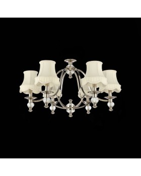 SL1120.103.06 Люстра подвесная ST-Luce Никель/Белый E14 6*40W GOLLA-foto8