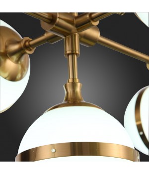 SL1157.303.09 Светильник подвесной ST-Luce Бронза/Белый E14 9*40W ARBE-foto3