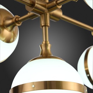 SL1157.303.09 Светильник подвесной ST-Luce Бронза/Белый E14 9*40W ARBE-foto3