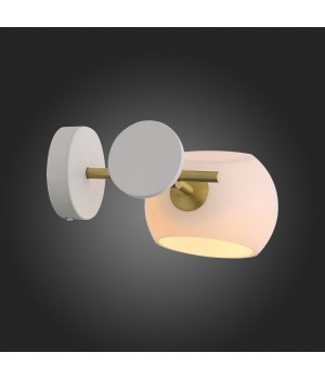 SL434.501.01 Бра ST-Luce Белый/Белый E14 1*40W CALMARE-foto9