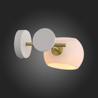 SL434.501.01 Бра ST-Luce Белый/Белый E14 1*40W CALMARE-foto9