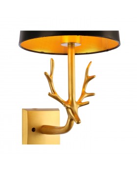 SL1123.201.01 Светильник настенный ST-Luce Латунь/Черный, Золотистый E14 1*40W VELOSSA-foto13