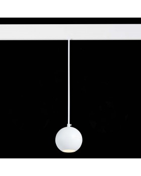 ST354.533.12 Магнитный трековый светильник подвесной белый LED 1*12W 3000K 750Lm Ra>80 36° IP20 D100xH92 48V BOLE-foto4