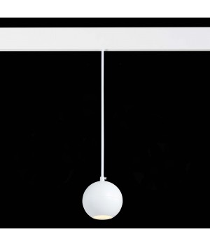 ST354.533.12 Магнитный трековый светильник подвесной белый LED 1*12W 3000K 750Lm Ra>80 36° IP20 D100xH92 48V BOLE-foto4