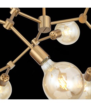 SL413.212.09 Люстра потолочная ST-Luce Латунь E27 9*40W TAVERE-foto8