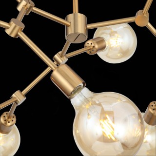 SL413.212.09 Люстра потолочная ST-Luce Латунь E27 9*40W TAVERE-foto8