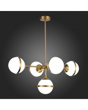 SL1157.303.05 Светильник подвесной ST-Luce Бронза/Белый E14 5*40W ARBE-foto7