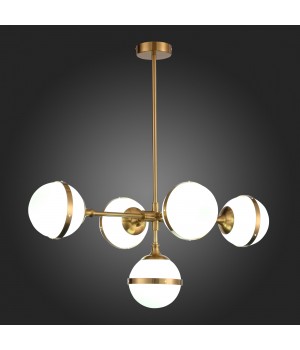 SL1157.303.05 Светильник подвесной ST-Luce Бронза/Белый E14 5*40W ARBE-foto7