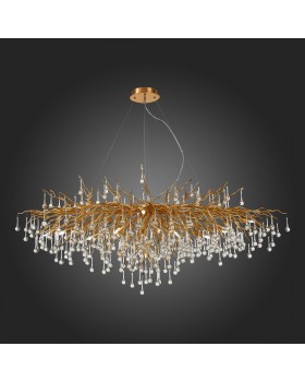 SL1651.203.15 Люстра подвесная ST-Luce Золотистый/Золотистый G9 15*5W Anzio-foto6