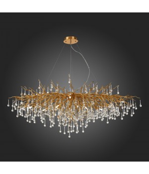 SL1651.203.15 Люстра подвесная ST-Luce Золотистый/Золотистый G9 15*5W Anzio-foto6