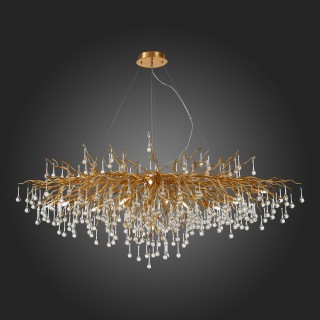 SL1651.203.15 Люстра подвесная ST-Luce Золотистый/Золотистый G9 15*5W Anzio-foto6