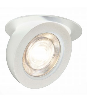 ST654.548.10 Св-к встр. Белый LED 1*10W 4000K 850Lm Ra>90 38° IP20 D109xH60 180-240V ST654