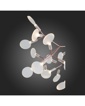 SL379.203.30 Люстра подвесная ST-Luce Медный/Белый LED 30*0,5W 3500K RAFINA-foto9