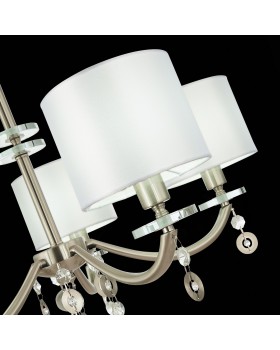 SL1757.103.05 Люстра подвесная ST-Luce Никель/Белый E14 5*40W KATENA-foto7