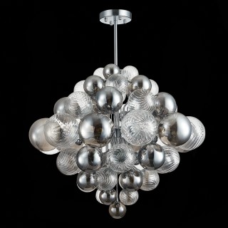 SL1124.103.29 Люстра подвесная ST-Luce Хром/Дымчатый, Прозрачный G9 29*5W 4000K VINETTO-foto8