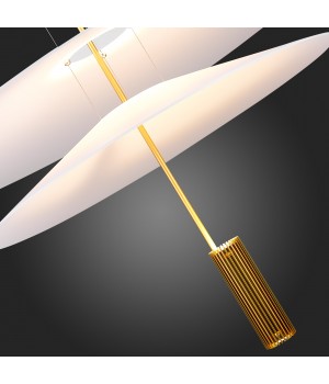 SL6101.223.01 Люстра подвесная ST-Luce Золотистый/Белый LED 1*15W 3000K Isola-foto9