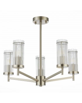SL1233.102.05 Люстра потолочная ST-Luce Никель/Прозрачный E14 5*60W BITONTO-foto2