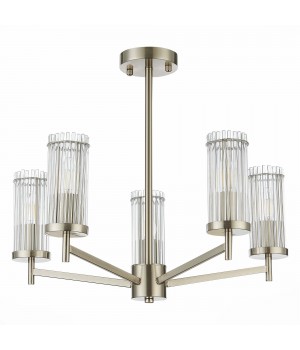 SL1233.102.05 Люстра потолочная ST-Luce Никель/Прозрачный E14 5*60W BITONTO-foto2