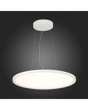 ST602.543.56 Светильник подвесной Белый LED 1*56W 4000K 5 040Lm Ra>80 120 IP20 D600xH35 90-265V ST602-foto5