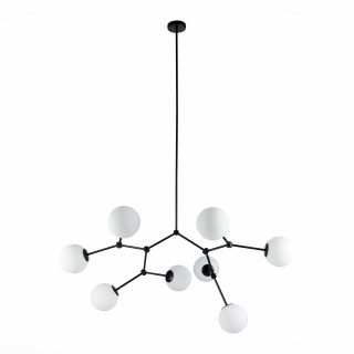 SL1506.403.08 Люстра подвесная ST-Luce Черный/Белый E14 8*40W Chieti-foto2