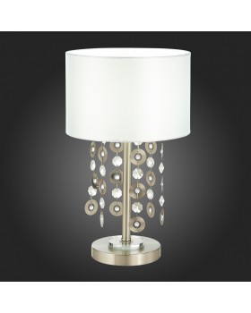 SL1757.104.01 Прикроватная лампа ST-Luce Никель/Белый E14 1*40W KATENA-foto5