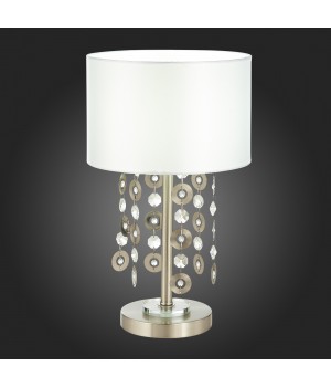 SL1757.104.01 Прикроватная лампа ST-Luce Никель/Белый E14 1*40W KATENA-foto5