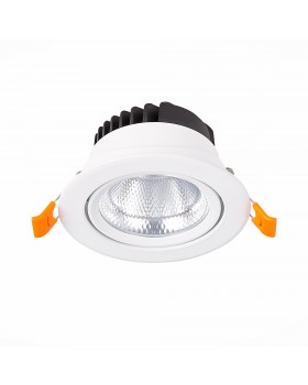 ST211.548.10.24 Св-к встр. Белый LED 1*10W 4000K 750Lm Ra80 24° IP20 D109xH65 220-240V MIRO-foto2