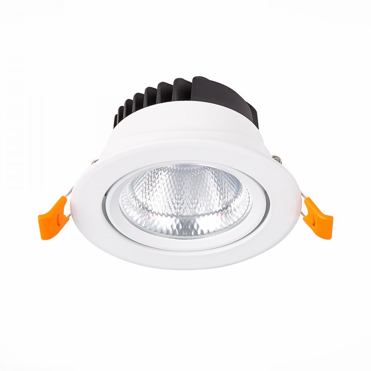 ST211.548.10.24 Св-к встр. Белый LED 1*10W 4000K 750Lm Ra80 24° IP20 D109xH65 220-240V MIRO