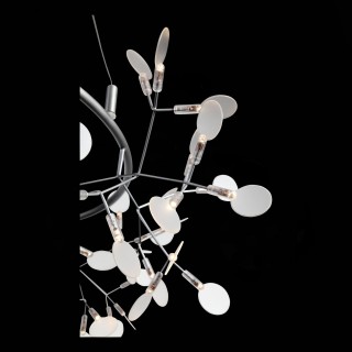 SL379.103.135 Люстра подвесная ST-Luce Серебристый/Белый LED 135*0,3W 3500K RAFINA-foto9