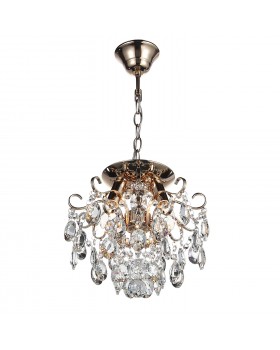 SL846.202.03 Люстра подвесная ST-Luce Золотистый/Прозрачный E14 3*40W ORECCHINI-foto16