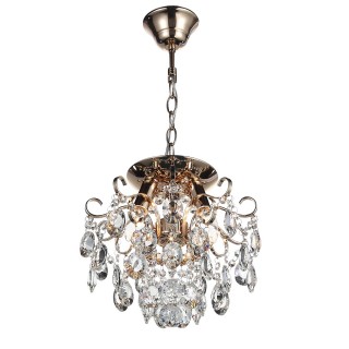 SL846.202.03 Люстра подвесная ST-Luce Золотистый/Прозрачный E14 3*40W ORECCHINI-foto16