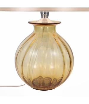 SL968.904.01 Прикроватная лампа ST-Luce Хром, Янтарный/Бежевый E27 1*60W (из 2-х коробок) AMPOLLA-foto2