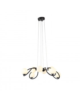 SL1502.403.08 Светильник подвесной ST-Luce Черный/Белый G9 8*5W LEGATEZZA-foto2