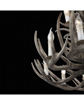 SL154.703.12 Люстра подвесная ST-Luce Серый E14 12*40W CORNA-foto3