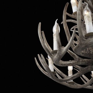 SL154.703.12 Люстра подвесная ST-Luce Серый E14 12*40W CORNA-foto3