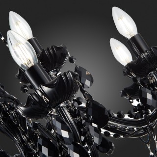 SL642.403.12 Люстра подвесная ST-Luce Черный, Хром/Черный E14 12*40W ODILIA-foto9