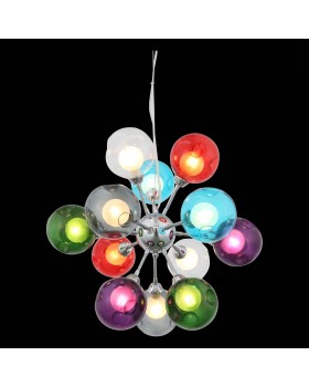 SL431.153.12 Люстра подвесная ST-Luce Хром/Разноцветный, Белый G9 12*5W DUALITA-foto8