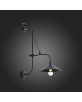 SL265.401.01 Светильник настенный ST-Luce Черный/Черный E14 1*40W SСARNO-foto3