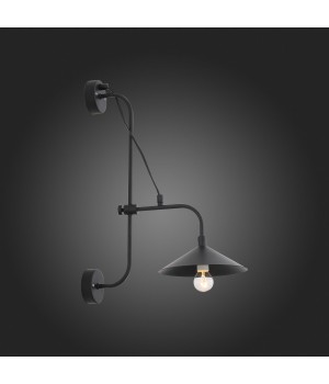 SL265.401.01 Светильник настенный ST-Luce Черный/Черный E14 1*40W SСARNO-foto3