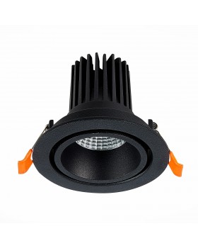 ST705.438.10 Св-к встр. Черный LED 1*10W 3000K 750Lm Ra>90 38° IP20 D102xH85 170-240V ST705-foto3