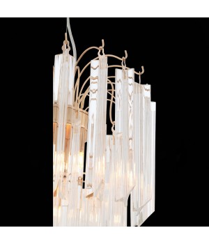 SL386.203.05 Люстра подвесная ST-Luce Золотистый/Золотистый, Прозрачный G9 5*5W OSOLETO-foto6