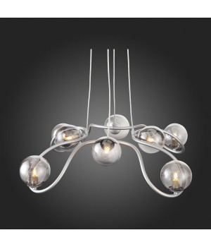 SL1502.103.08 Светильник подвесной ST-Luce Хром/Дымчатый G9 8*5W LEGATEZZA-foto18