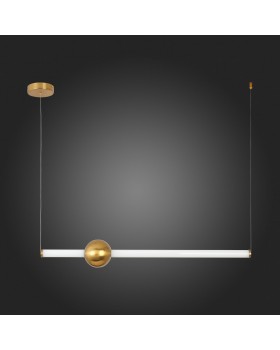 SL1222.203.01 Светильник подвесной ST-Luce Золотистый/Золотистый, Белый LED 1*18W 4000K ANGURRA-foto7
