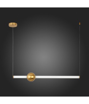 SL1222.203.01 Светильник подвесной ST-Luce Золотистый/Золотистый, Белый LED 1*18W 4000K ANGURRA-foto7