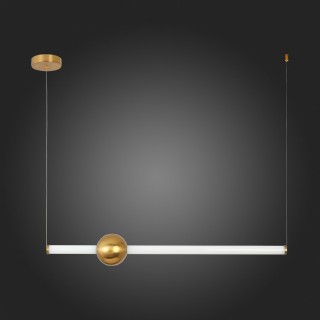 SL1222.203.01 Светильник подвесной ST-Luce Золотистый/Золотистый, Белый LED 1*18W 4000K ANGURRA-foto7