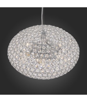 SL753.103.06 Люстра подвесная ST-Luce Хром/Хром, Прозрачный E14 6*40W CALATA-foto3