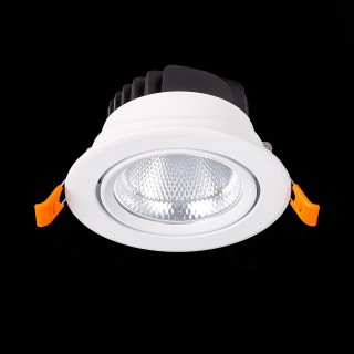 ST211.548.24.36 Св-к встр. Белый LED 1*24W 4000K 1 800Lm Ra80 36° IP20 D138xH88 220-240V MIRO-foto8