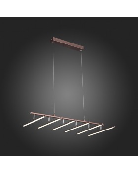 SLD003.303.06 Люстра подвесная ST-Luce Кофейный/Белый LED 6*8W 4000K PIACOD-foto6