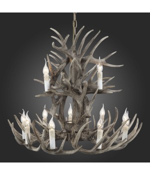 SL154.703.12 Люстра подвесная ST-Luce Серый E14 12*40W CORNA-foto13